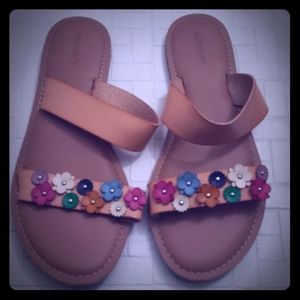 Old Navy Floral Double-strap sandals